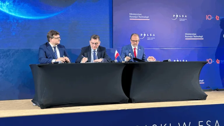 Read more about the article Contract for the establishment of Business Incubation Centre of European Space Agency in Poland signed